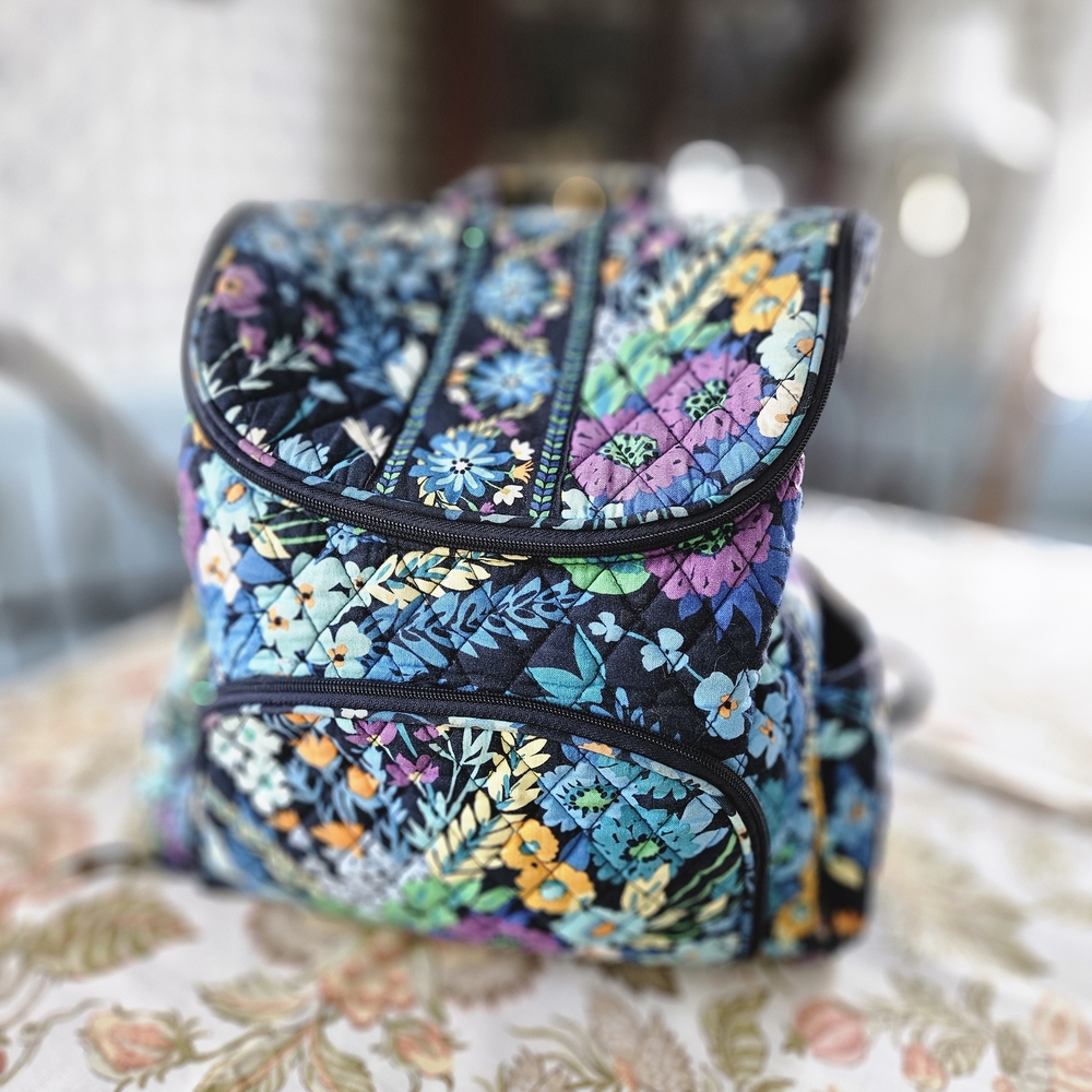 Vera Bradley Multicolor Floral Backpack